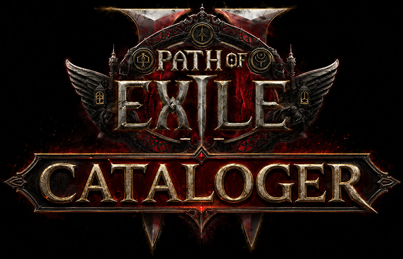 POE2 Items Cataloguer